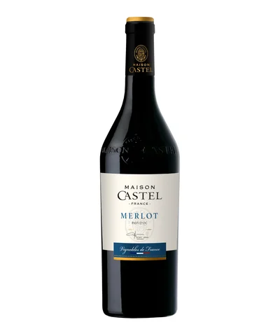 Vino Tinto Castel Merlot Languedoc 750 ml
