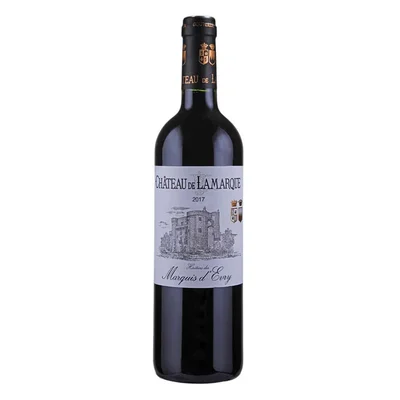 Vino Tinto Ch De Lamarque Merlot 750 ml
