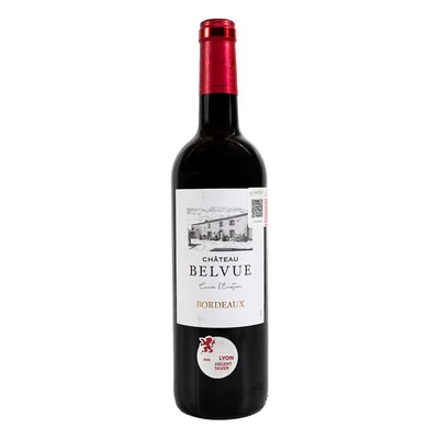 Vino Tinto Chateau Belvue Bordeaux 750ml