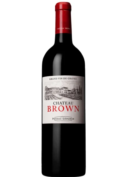 Vino Tinto Chateau Brown Pessac - Léognan 750 mL