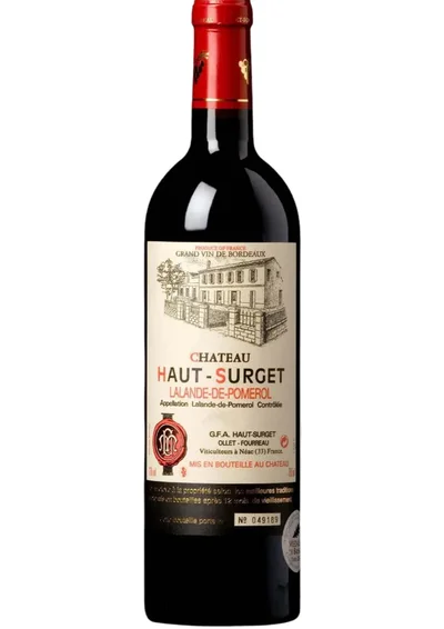Vino Tinto Chateau Haut Surget AOP Lalande De Pomerol 750 mL