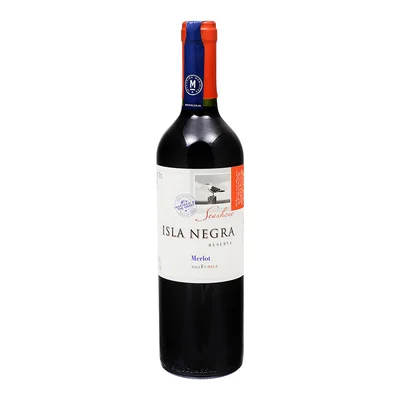 Vino Tinto Chileno Isla Negra Merlot 750ml