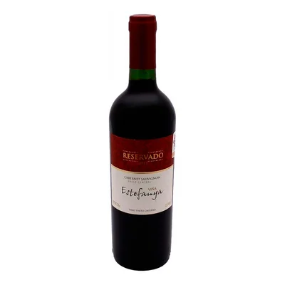 Vino Tinto Chileno Reservado Estefanya Cabernet Sauvignon 750ml