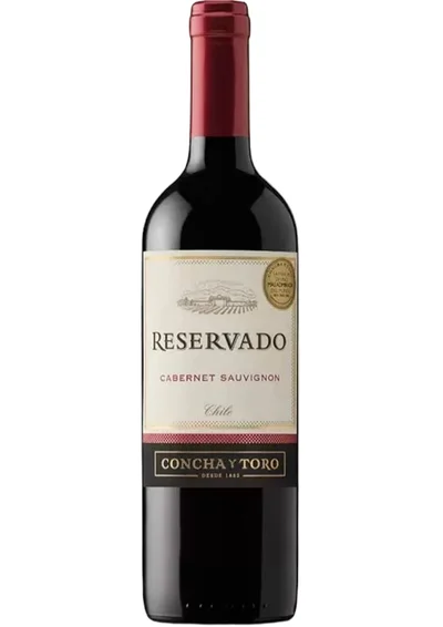 Vino Tinto Concha y Toro Cabernet Sauvignon Reservado 750 mL (OFERTA EXCLUSIVA EN LÍNEA)
