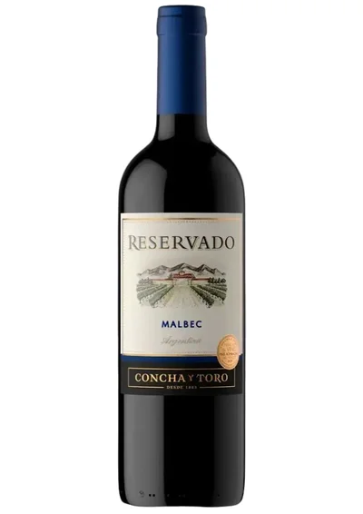 Vino Tinto Concha y Toro Malbec Reservado 750 mL (OFERTA EXCLUSIVA EN LÍNEA)