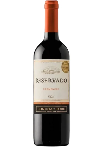 Vino Tinto Concha y Toro Reservado Carmenere 750 mL (OFERTA EXCLUSIVA EN LÍNEA)