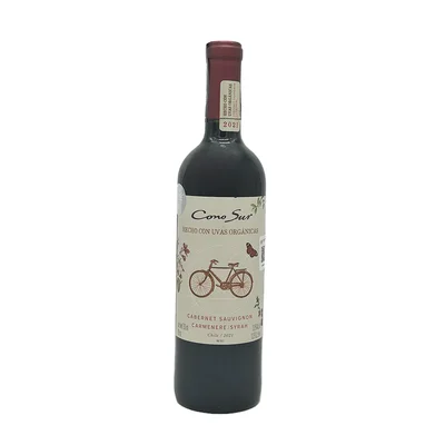 VINO TINTO CONO SUR BICICLETA CABERNET SAUVIGNON 750ML