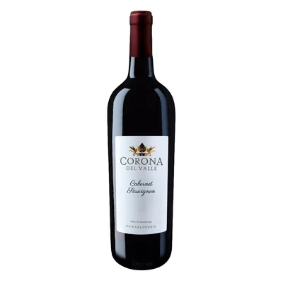 VINO TINTO CORONA DEL VALLE CABERNET SAUVIGNON 750ML