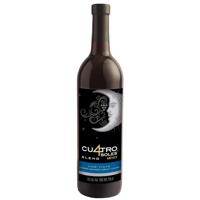 Vino Tinto Cuatro Soles Blend 750ml