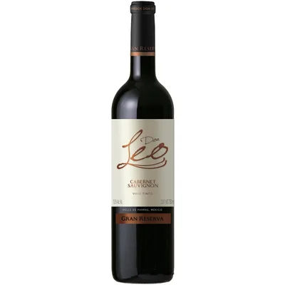 Vino Tinto Don Leo Gran Reserva Cabernet Sauvignon 750ml | México
