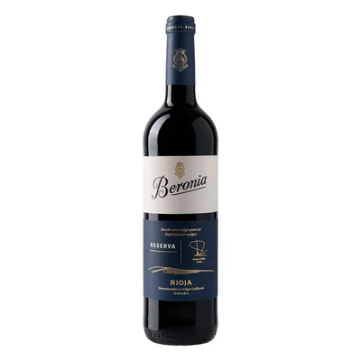 Vino Tinto Español Beronia Reserva 750ml
