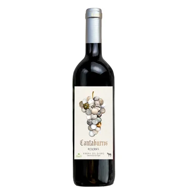 Vino Tinto Español Cantaburros Reserva 750ml