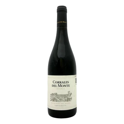 Vino Tinto Español Corrales del Monte Joven Rivera del Duero 750ml