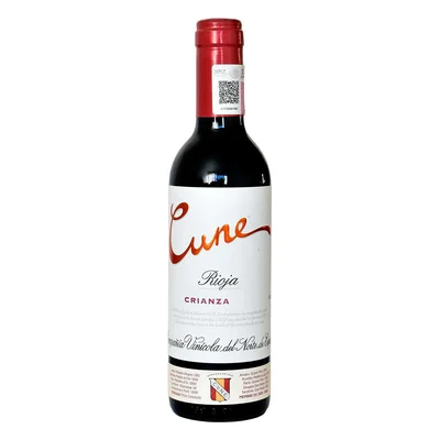 Vino Tinto Español Cune Crianza 375ml