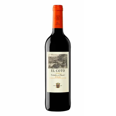 Vino Tinto Español El Coto Crianza 750ml