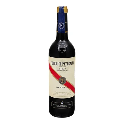 Vino Tinto Español Federico Paternina Banda Roja Reserva 750ml
