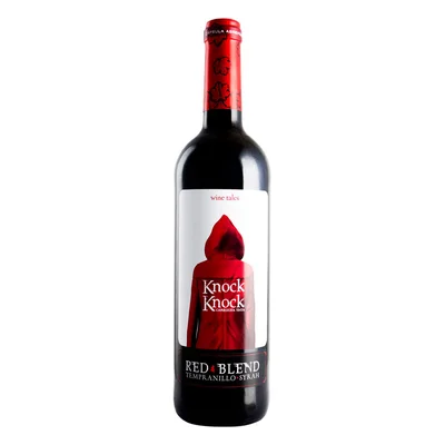 Vino Tinto Español Knock Knock Caperucita Tinta 750ml