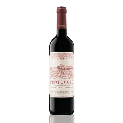 Vino Tinto Español Protocolo 750 ml