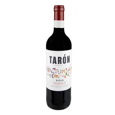 Vino Tinto Español Tarón Tempranilo 750ml