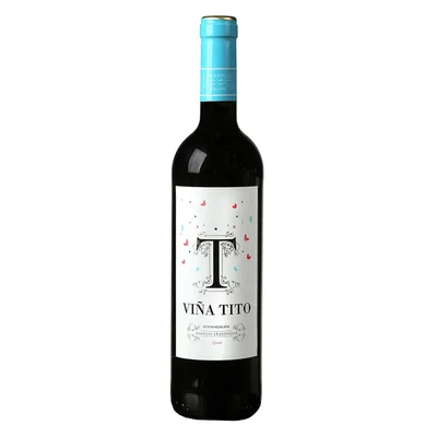Vino Tinto Español Viña Tito Tempranillo-Garnacha 750ml