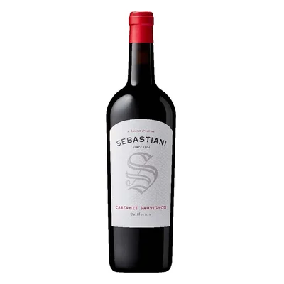 Vino Tinto Estadounidense Sebastiani Cabernet California 750ml
