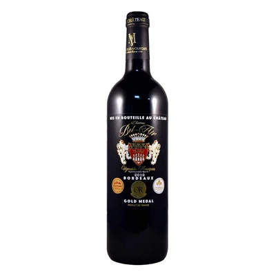 Vino Tinto Frances Château Bel Air Bordeaux Rouge de 750ml
