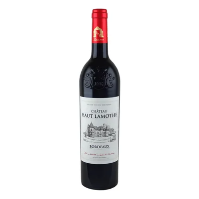 Vino Tinto Frances Chateau Haut Lamothe - Bordeaux 750ml