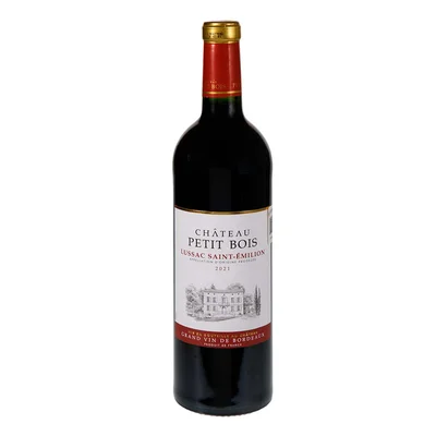 Vino Tinto Frances Chateau Petit Bois Lussac Rouge 750ml