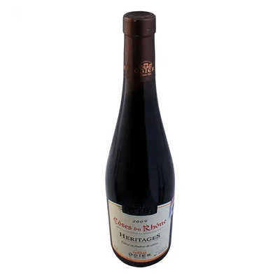 Vino Tinto Francés Heritages Cotes du Rhone 750ml
