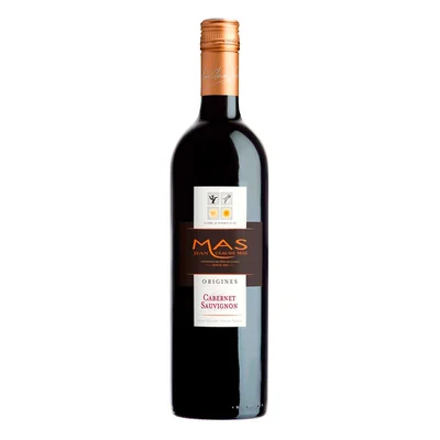 Vino Tinto Frances Jean Claude Mas Origines Cabernet Sauvignon 750ml