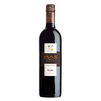 Vino Tinto Frances Jean Claude Mas Origines Malbec 750ml