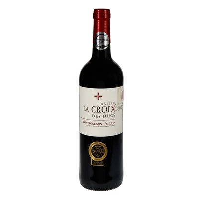 Vino Tinto Frances La Croix des Ducs Montagne Saint Emilion 750ml