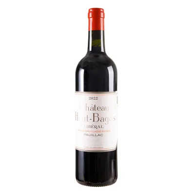 Vino Tinto Haut Bages Libéral Cabernet 750 ml
