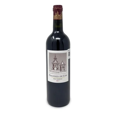 Vino Tinto Les Pagodes de Cos 2017 750 ml