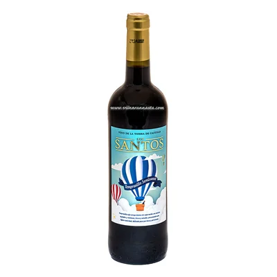 Vino Tinto Los Santos Semidulce España 750ml