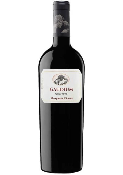 Vino Tinto Marqués de Cáceres Gaudium 750 ml (OFERTA EXCLUSIVA EN LÍNEA)