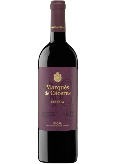Vino Tinto Marqués de Cáceres Reserva 750 mL (OFERTA EXCLUSIVA EN LÍNEA)