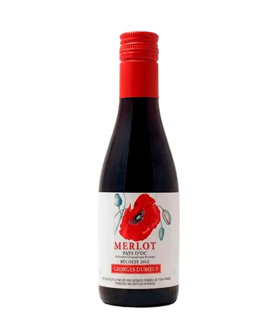 Vino Tinto Merlot Georges Duboeuf Vin de Pays 187 ml