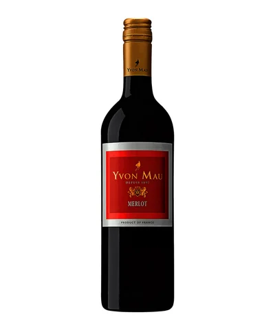 Vino Tinto Merlot Yvon Mau 750 ml