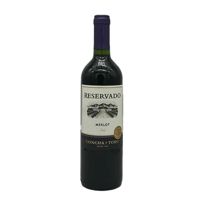 VINO TINTO RESERVADO MERLOT 750ML