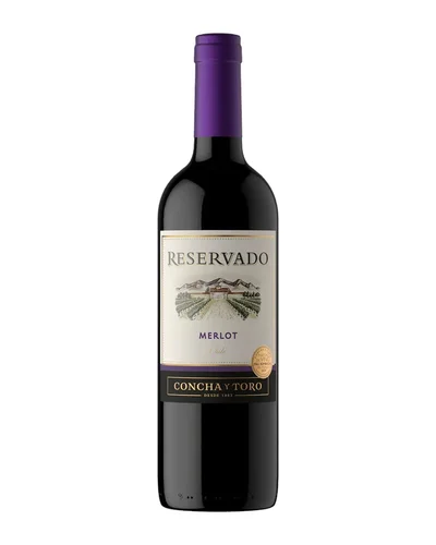Vino Tinto Reservado Merlot Chile 750 ml
