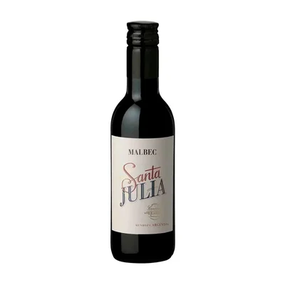Vino Tinto Santa Julia Malbec 187 Ml