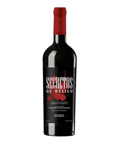 Vino Tinto Secretos de México Cabernet Sauvignon 750 ml