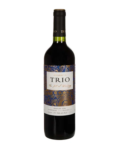 Vino Tinto Trio Cabernet Merlot 750 ml