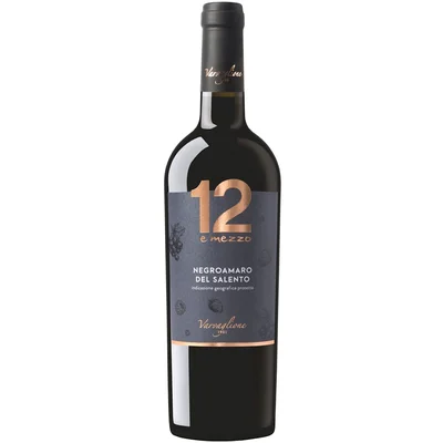 Vino Tinto Varvaglione 12 e Mezzo Negroamaro del Salento 750ml | Italia