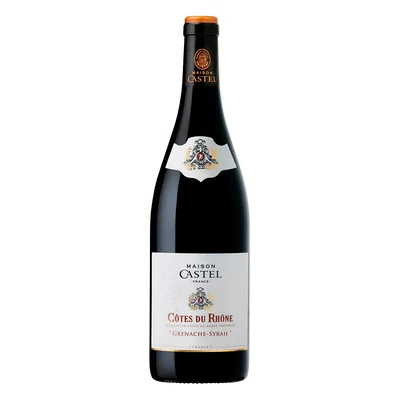 Vinto Tinto Francés Castel Cotes Du Rhone Grenach 750ml