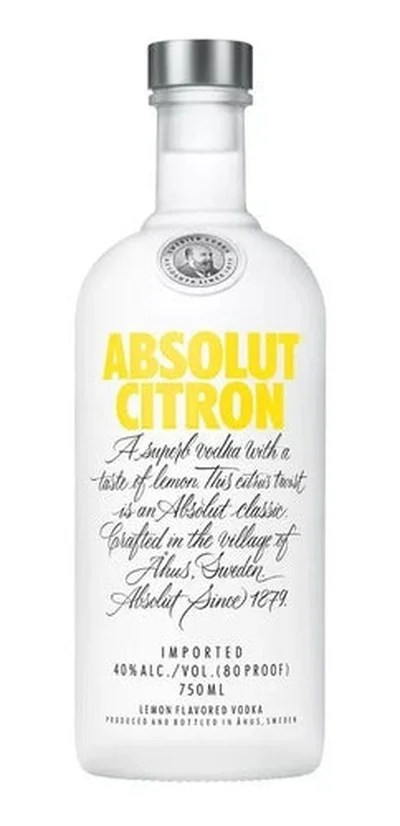 Vodka Absolut Citron 750 ml