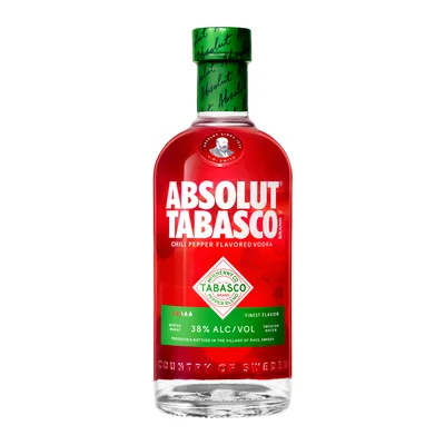 VODKA ABSOLUT TABASCO 750ML