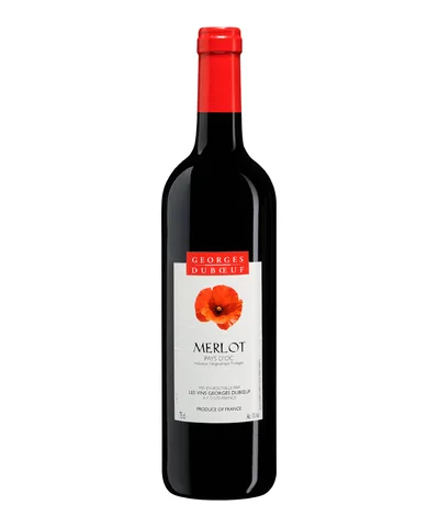 VT GEORGES DUBOEUF MERLOT PAYS 750 ML.