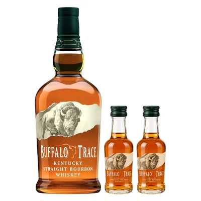 Whiskey Buffalo Trace 750 ml C/2 Miniaturas